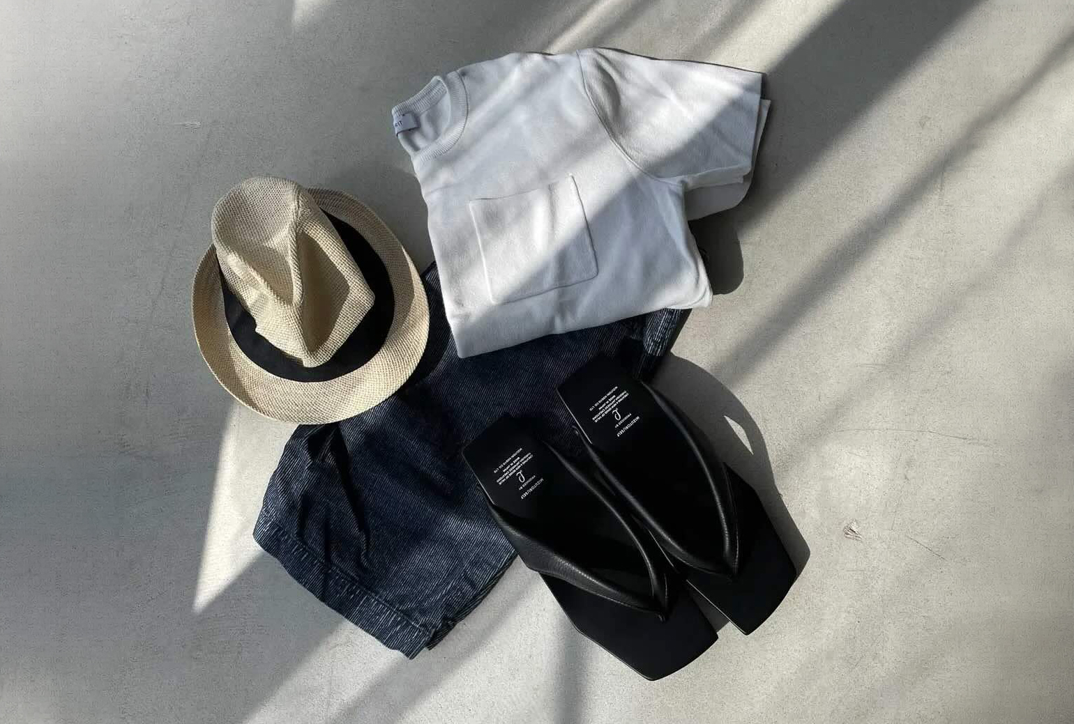 COLOR GETA コーデネートブラック