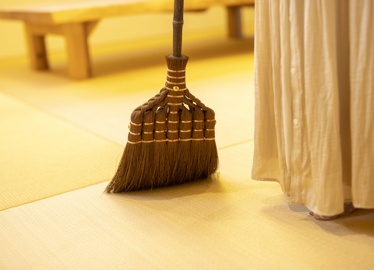 Broom Craft 国産棕櫚箒（しゅろほうき）TRECCIA