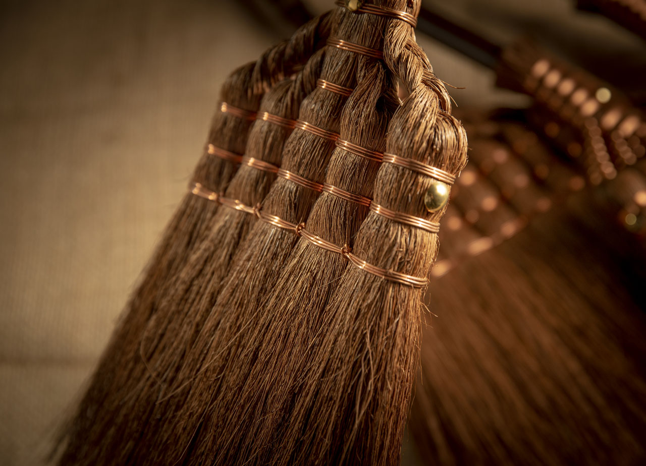 Broom Craft 国産棕櫚箒（しゅろほうき）TRECCIA