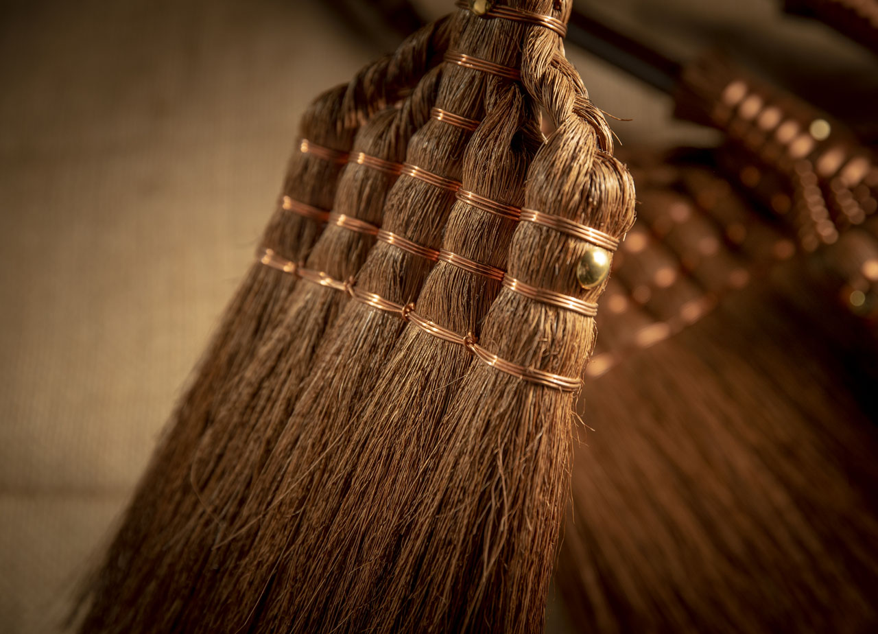 Broom Craft 国産棕櫚箒(しゅろほうき)TRECCIA
