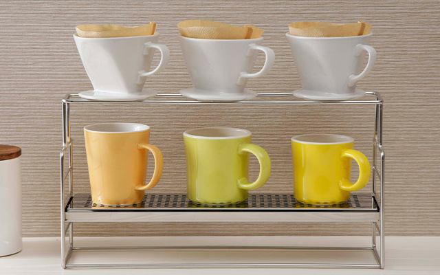 使う人に合わせる コーヒードリッパースタンド - 珈琲考具