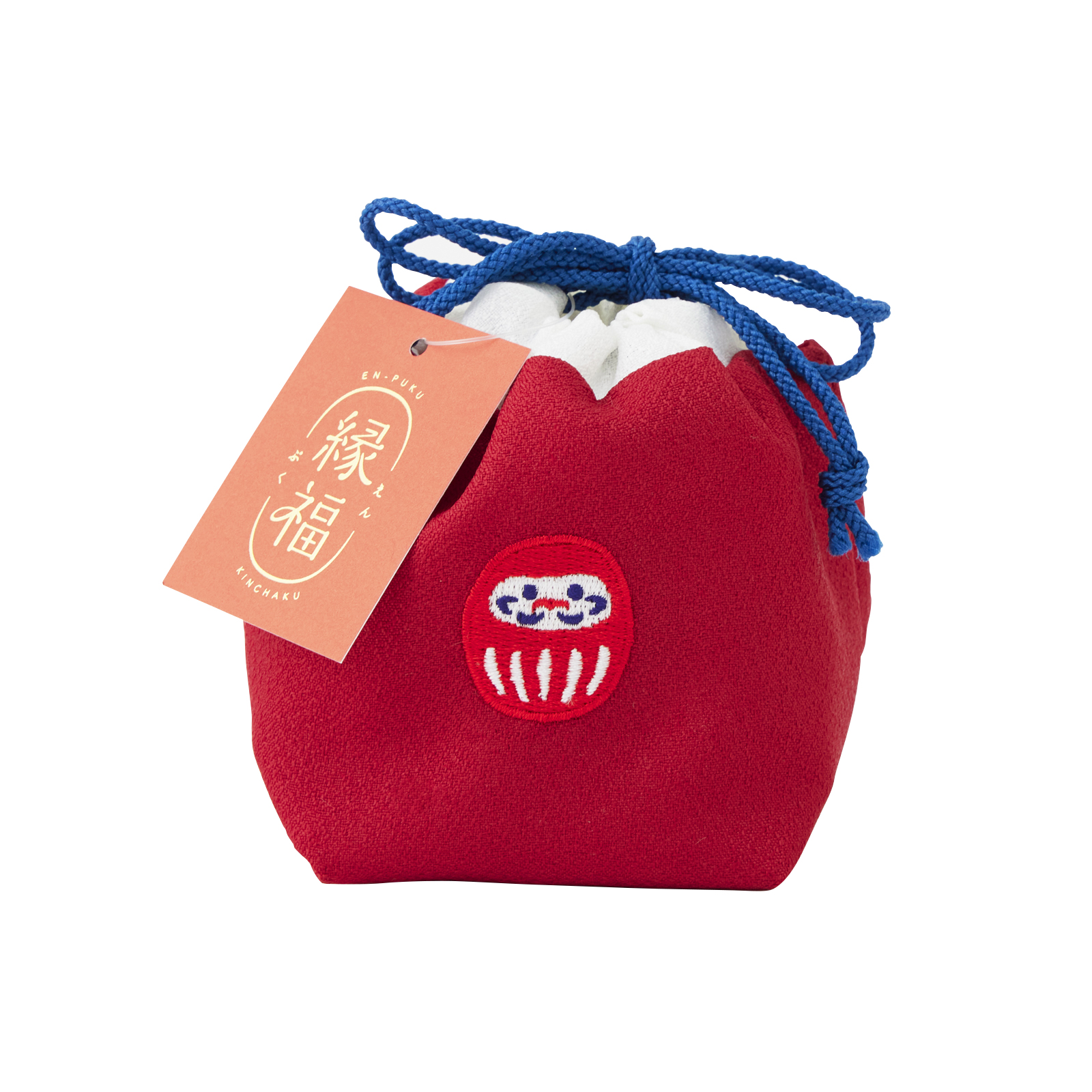 縁福巾着 縁起の良い kenema