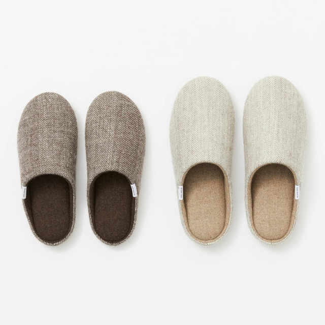 ABE 阿部産業　ウールホームシューズ