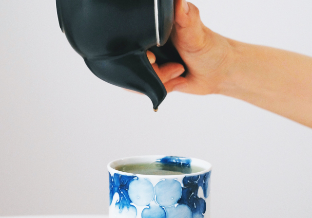 上から見た急須