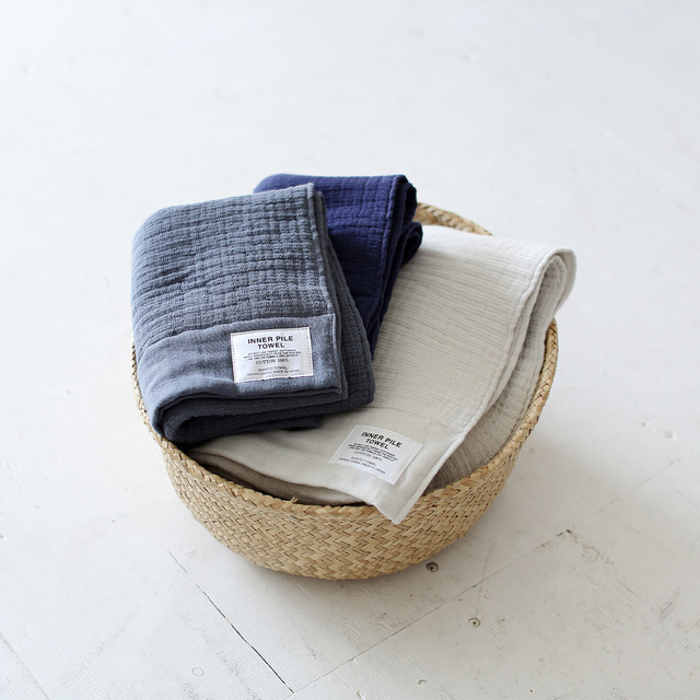 インナーパイルタオル | ガーゼとパイルのいいとこどり - SHINTO TOWEL