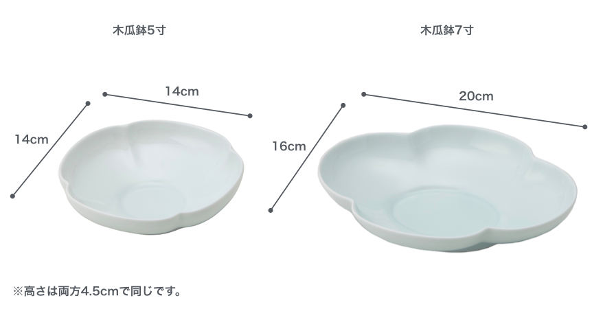 サイズ 瑞々 木瓜鉢