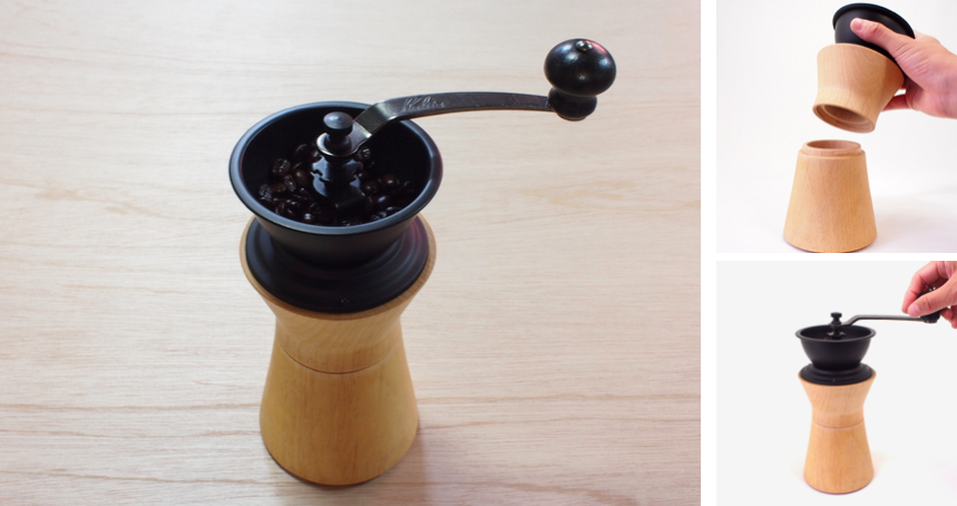 新作多数 雑貨ストア広島1MokuNeji モクネジ コーヒーミル KURO