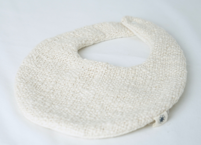 ガラ紡のベビービフ スタイ オーガニックコットン100% - nicori