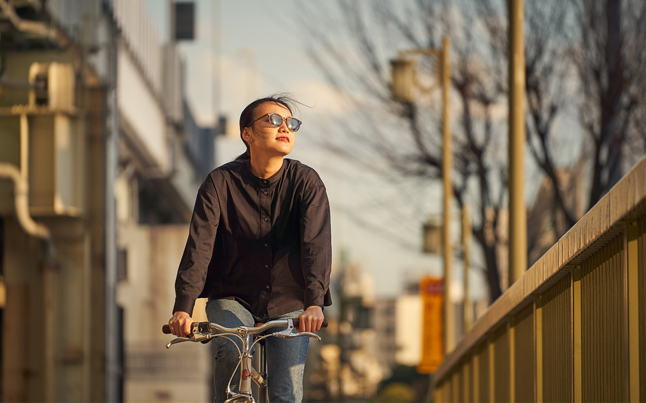 tesio 日本人のためのサングラス ARCH tokyobikeコラボモデルE